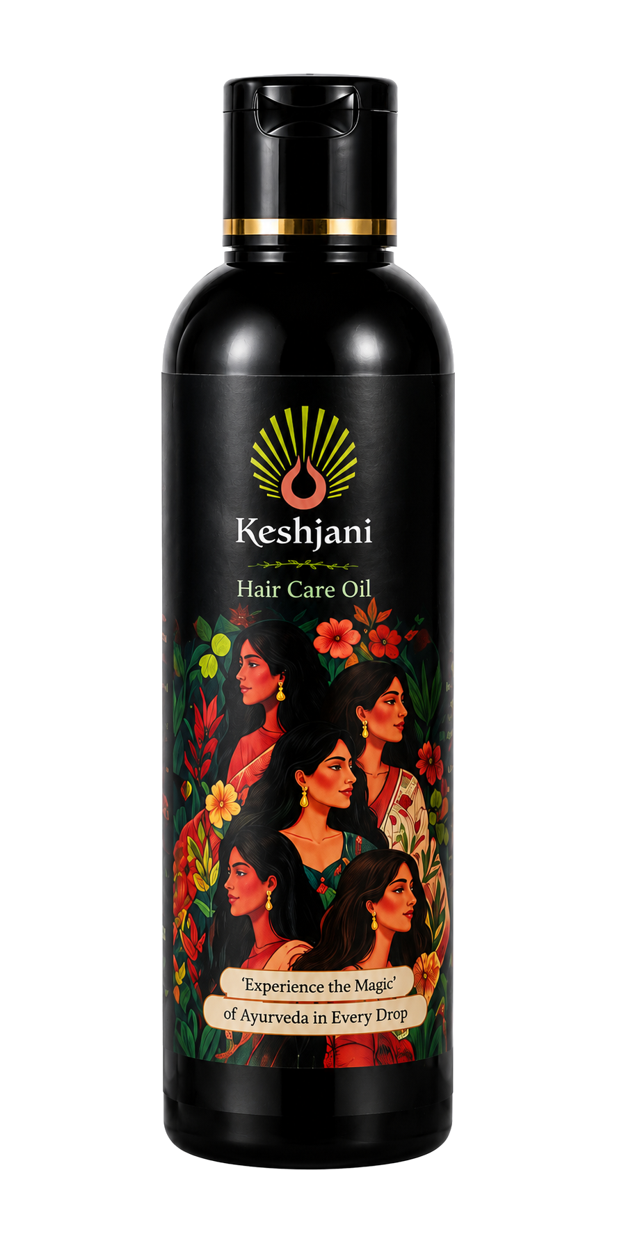 Keshjani Hair Care Oil bottle